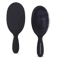 hair2heart Extensions Bürste für Haarverlängerungen, Haarbürste ohne Ziepen, Pflegebürste mit Loops