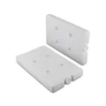 DL-pro 2X Kühlakku 218x135x27mm kompatibel mit Bosch Siemens 00085716 085716 Kühlelement Gefrierakku Kühler Akku für Kühlschrank Gefrierschrank Gefriertruhe Kühltasche Kühlbox