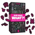USAopoly How Many What?! – Hilarious Party Game of Ridiculous Comparisons – Family Game Night Favorite – for 3–8 Players – Ages 10+ – Includes 150 Cards, Dry-Erase Boards, and Tokens
