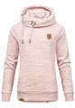 REPUBLIX Damen Kapuzenpullover Sweatjacke Pullover Hoodie Sweatshirt RD-014 Bordeaux L