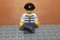 Lego City - Einbrecher, Räuber, Sträfling Figur mit Messer aus Set 7279