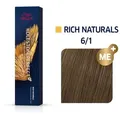 Wella Professionals Koleston Perfect Me+ Rich Naturals 6/1 dunkelblond asch 60ml