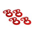 Coghlans Unisex – Erwachsene Ankerclips-382070 Ankerclips, rot, One Size
