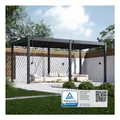 Weide Classic Pergola Aluminium freistehend 3 x 5,3 M Lamellendach anthrazit?