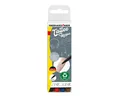 Eberhard Faber Nagel-Tattoo EBERHARD FABER Tattoostifte Set One Line mit Schablone 4 Stück