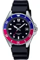 CASIO - Uhr MDV-10-1A2 für Mann Schwarz aus Edelstahl