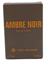 Yves Rocher AMBRE NOIR Eau de Toilette 50ml Herren Holzig Orientalisch Amber