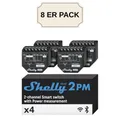 8ER Shelly WLAN Smart Relais Schalter Schaltaktor 2 Kanal Rolladenschalter