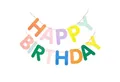 Rico Design Girlande Girlande Happy Birthday, multicolor / neon