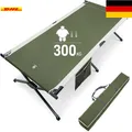 XXL Klappbett 300kg | Stabiles X-Bein System | Großzügig für Outdoor