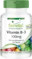 Fairvital | Vitamin B3 Niacin 100Mg - HOCHDOSIERT - Nicotinamid - 250 Tabletten