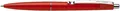 132902 Kugelschreiber Office - Druckmechanik, M, rot, Farbe des Schaftes: rot