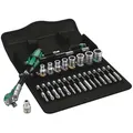 Wera Steckschlüssel 8100 SA 6 Zyklop schwarz
