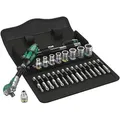 8100 sa 6 zyklop speed ratchet set 1/4 drive metric 28 pieces