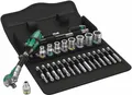 WERA Steckschlüssel-Satz 1/4" ZYKLOP speed 28-teilig in Textilbox