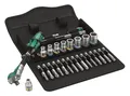Wera Steckschlüssel-Garnitur 1/4" 28tlg. Zyklop speed - 05004016001