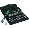 Zyklop speed Knarrensatz, 1/4", metrisch, 28-teilig 8100 SA 6