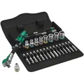 Wera Multitool Steckschlüsselsatz SA Zyklop Speed 28-teilig 8100 05004016001.