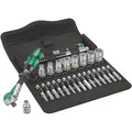 Wera 8100 SA 6 Zyklop Speed-Knarrensatz (12 mm, 10 mm, 11 mm, 13 mm) (05004016001)