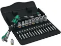 WERA 5004016001 Steckschlüsselsatz 8100 SA 6 28-teilig  1/4 Zoll Schlüsselweiten