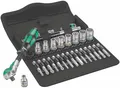 4013288174000 ZESTAW KLUCZY NASADOWYCH ZYLKOP 1/4'' 5-13 MM,16 CZ. WER
