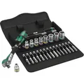 Wera 8100 SA Zyklop Speed Steckschlüsselsatz metrisch 1/4" (6.3 mm) 28teilig ...