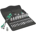 Wera 8100 SA 6 Zyklop Speed-Knarrensatz 1/4"-Antrieb, metrisch 28 tlg.