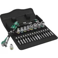 Wera 8100 SA Zyklop Speed Steckschlüsselsatz metrisch 1/4 (6.3 mm) 28teilig