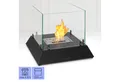 Klarstein Echtfeuer-Dekokamin Phantasma Cubo (Set, Set), Ethanol-Kamin freistehend Tischkamin Edelstahl-Brenner