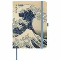 Hokusai 2026 - Buchkalender - Taschenkalender - Kunstkalender - 16x22