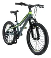 Bikestar Mountainbike 20 Zoll Aluminium Kinderfahrrad, 6 - 9 Jahre, Mädchen, Jungen, 7 Gang Shimano Tourney RD-TY300 Schaltwerk, Kettenschaltung, Scheibenbremsen, Rahmen 28 cm, Hardtail