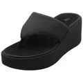 FitFlop schwarze Plattformen-Sandalen Damen Plateau - 41 EU