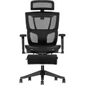 FlexiSpot Bürostuhl C7B-Air-PRO, schwarz, Netz, mit Fußstütze & Kopfstütze, bis 136 kg