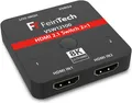 FeinTech VSW12100 HDMI 2.1 Switch 2in1 Out 4K 120Hz 8K 60Hz 48Gbps für Xbox PS5