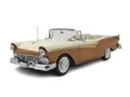 Sun Star Modellauto Ford Fairlane 500 Skyliner 1957 bronze weiß, Maßstab 1:18