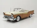 Ford Fairlane 500 Skyliner 1957 bronze weiß Modellauto 1:18 Sun Star