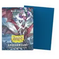 100 Beutel Sleeve Dragon Shiel Matte - Blau/Silver Anniversary MTG Magic