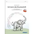 Ich kann die Druckschrift