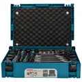 Makita E-11542 Werkzeug-Set 87-teilig im MAKPAC Gr.1, für Mechaniker, Handwerkzeug, Schraubendreher, Maulschlüssel, Bits, Stecknüsse, Ratsche
