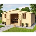 LASITA MAJA Gartenhaus Mosel 5, BxT: 549x420 cm beige