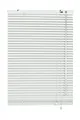 GARDINIA Dachfensterplissee Gardinia, Alu jal 25 klemm 90x130 weiss, 90 x 130 cm