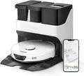 roborock S7 Max Ultra Saug- & Wischroboter mit All-in-One Station (Saugleistung 5500Pa, 180min Akkulaufzeit, 350ml Staub-/ 200ml Wassertank, Ultraschall-Wischfunktion, App-/Sprachsteuerung) Weiß