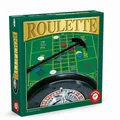 Casino Roulette Durchmesser 27 cm mit Tischmatte und Spielmarken Piatnik 6387