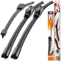 Recambo SCHEIBENWISCHER VORNE + HINTEN kompatibel für VW GOLF 5 V | LIMO + VARIANT | 2003-2009 (3er Set: 600mm / 475mm / 325mm)