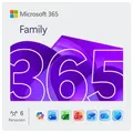 Microsoft 365 Family 6 Benutzer /1 Jahr / 6TB OneDrive - mit Word, Excel, PowerPoint, OneNote, Outlook, Access und mehr