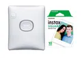 Fujifilm Instax Square Link Printer Drucker weiß mit 1 Film für Sofortfotos