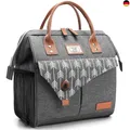 Lekesky Lunchtasche Isolierte Kühltasche für Frauen Auslaufsichere weit g