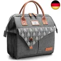 Lekesky Lunchtasche Isolierte Kühltasche für Frauen Auslaufsichere weit g