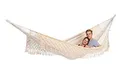 AMAZONAS Edle Premium Jacquard Boho Hängematte in Übergröße Rio 250x160 cm bis 200 kg in Weiß
