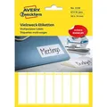 AVERY Zweckform Etiketten 3336 weiß 50,0 x 14,0 mm, 672 Etiketten